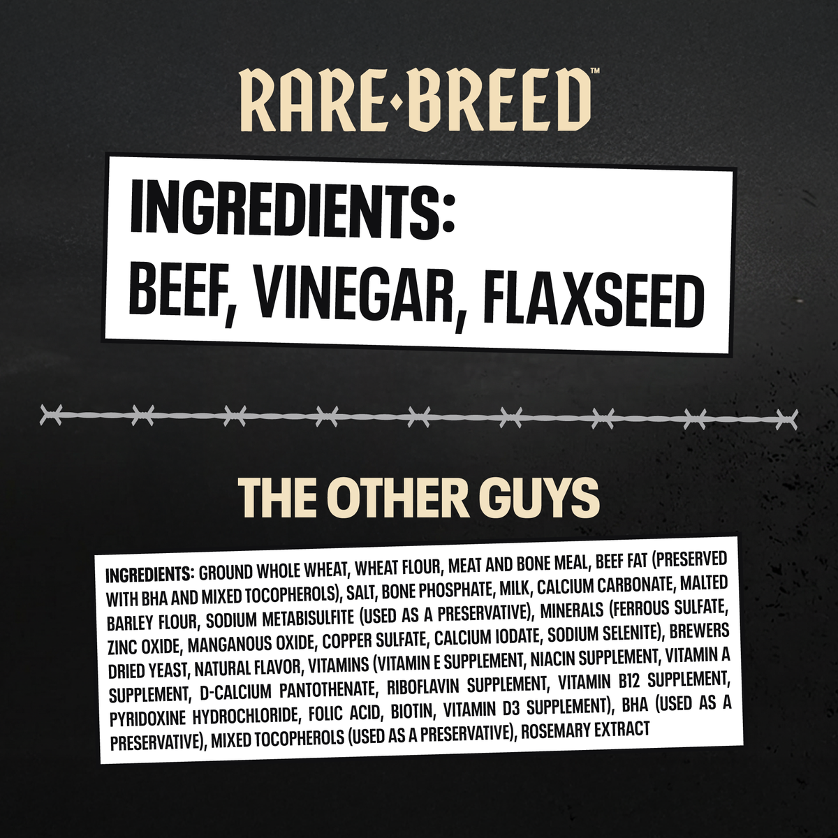 Rare Breed™ Beef Tender Meat Cuts