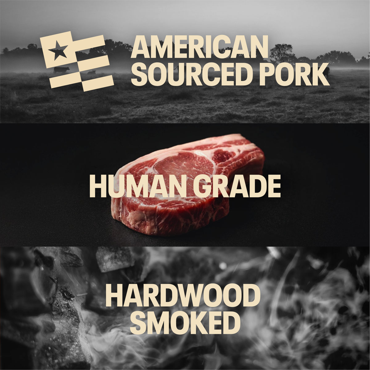 1oz Pork Tender Meat Cuts - Sold as a 12ct Case