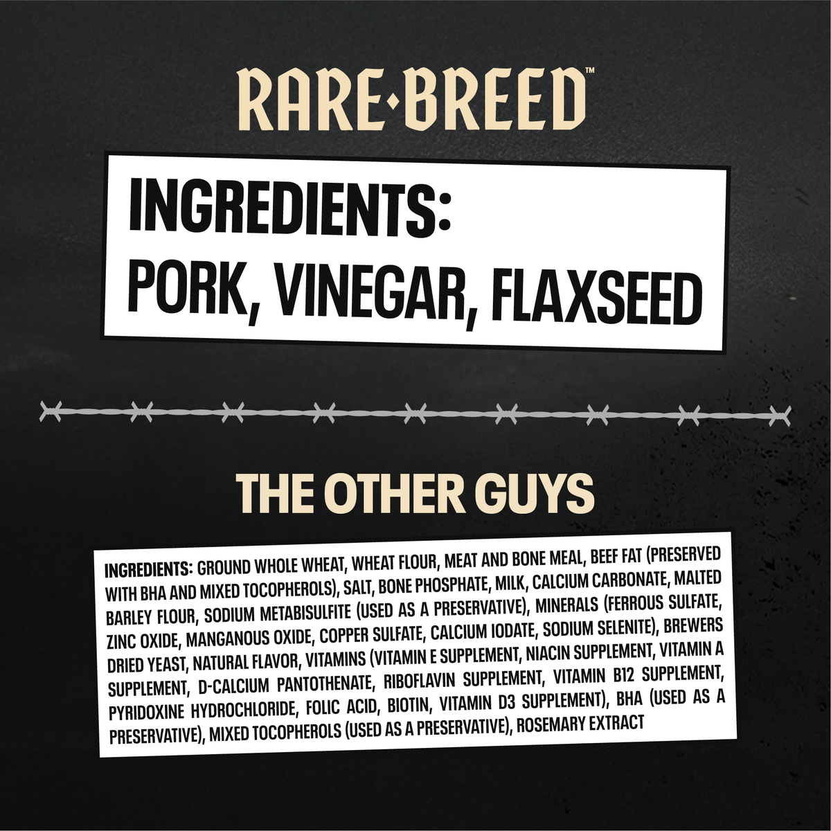 Rare Breed™ Pork Tender Meat Cuts